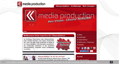 Desktop Screenshot of hdvproduktion.de